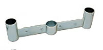 乐天商城 - アンゼンミラー 2面鏡用取付金具 ポール径 48.6mm　3AWK48　ナック・ケイ・エス　アクリル 丸形用
