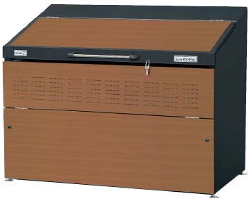 ヨドコウ　ゴミ収集庫　ダストピット Sタイプ　DPSA-1300（容量 1300L ゴミ袋29個 15世帯用)選べる！景..