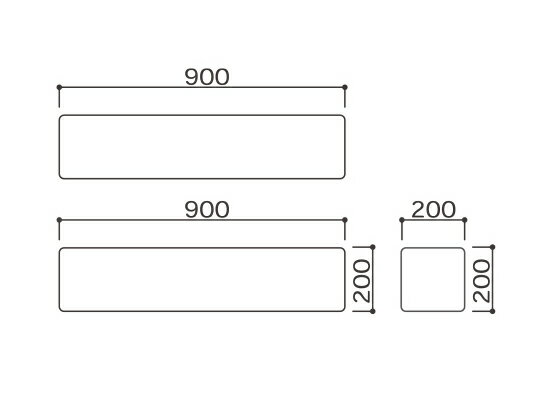 ベンチW900　D200シリーズ専用簡単設置、カラーが選べる キッズスペース用 ベンチ