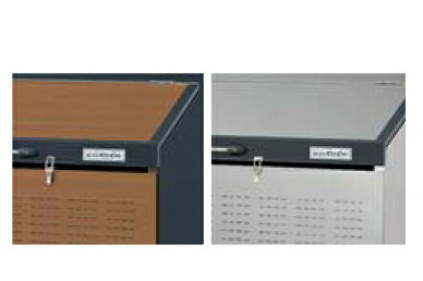 ヨドコウ ゴミ収集庫 ダストピット Sタイプ DPSA-800(容量 800L ゴミ袋18個 9世帯用)選べる!景観になじむ2色カラー [3]