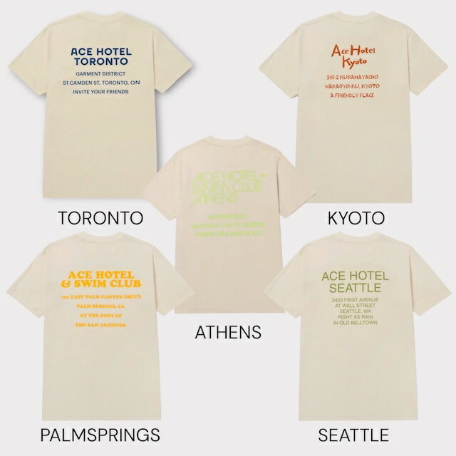 楽天市場】Ace Hotel（Tシャツ・カットソー｜トップス）：メンズ