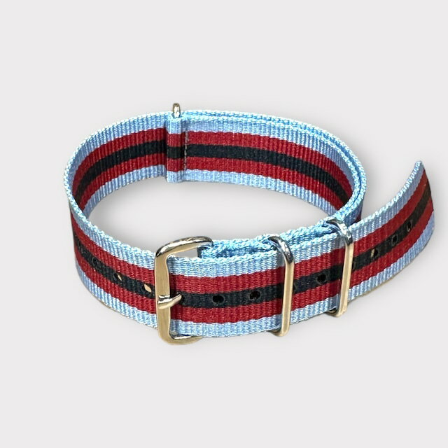 【新色入荷 】J.CREW ジェイ.クルー Watch strap ストライプ ウォッチ ストラップ (MISTY NAVY)