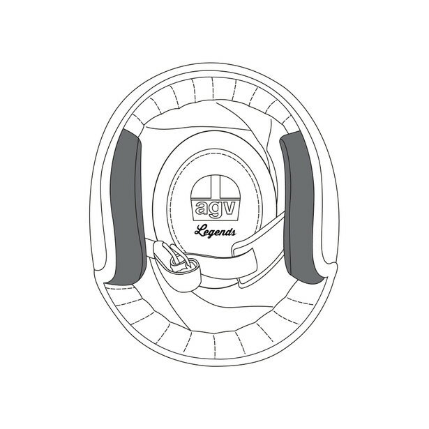 AGViG[W[uCj@CHEEK PADS X70 ASIA FIT 002-PREMIUM DARK BROWN XL@AGViG[W[uCjS̕ۏؕtoCNp wbgp `[Npbh