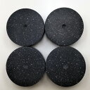 置くだけで音響激変!?人工大理石製インシュレーター(スパイク用掘り込み有)6色 (4個1組)【コーリアン製】