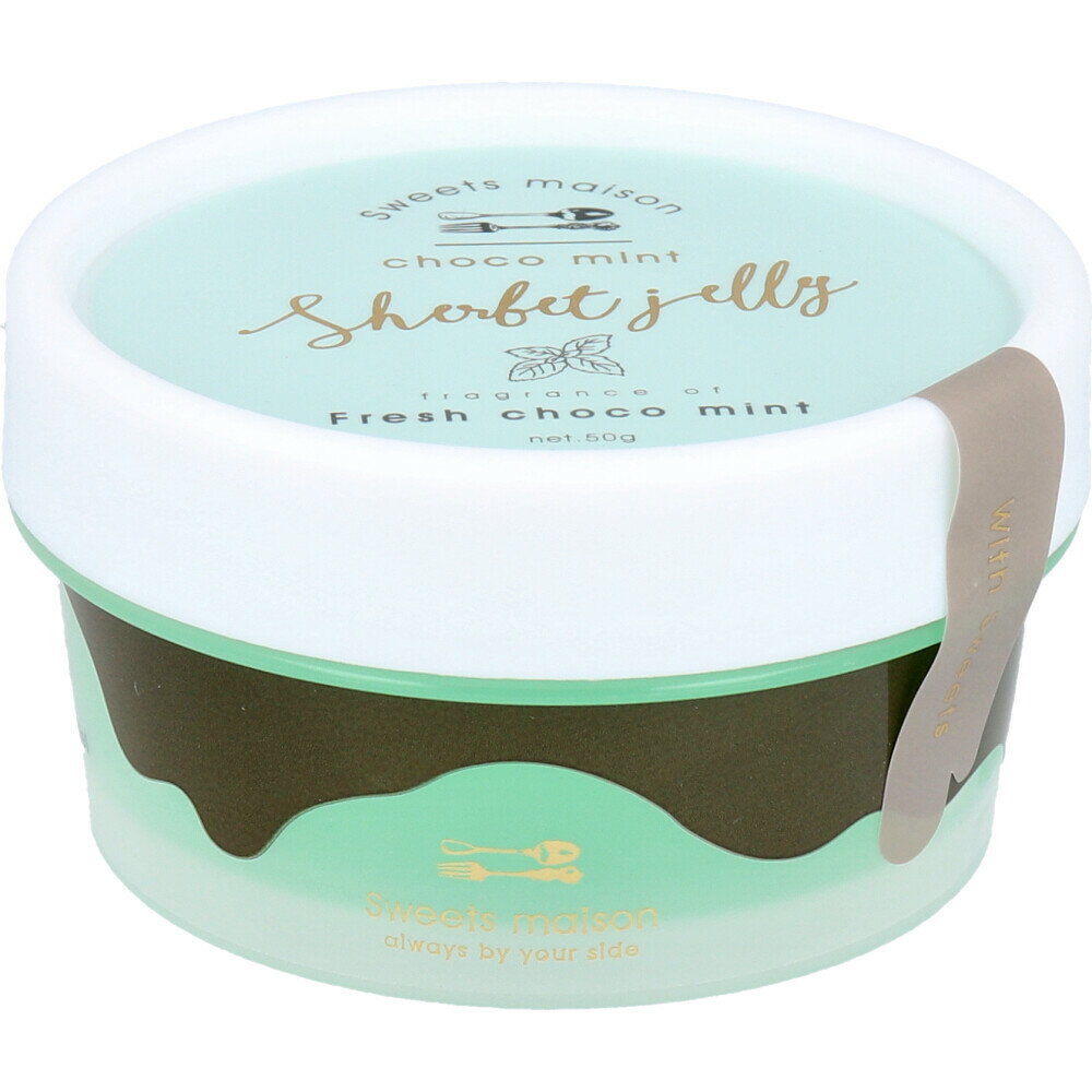 【9/2「限定」全品！なんと！77円クーポン&野球勝P2倍】 スウィーツメゾン シャーベットジェリー ボディジェル フレッシュチョコミント OB-SMM-64-1 50g 17297712-1 送料無料 ※沖縄県のみ送料別途5000円。（※1個のみのお値段です）