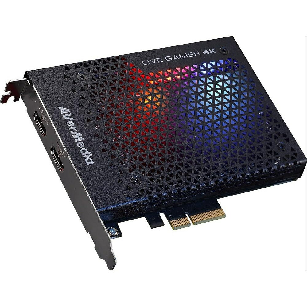 AVERMEDIA AVerMedia Live Gamer 4K GC573 [4Kパススルー対応 PCIe接続 ゲームキャプチャーボード] DV490 並行輸入品