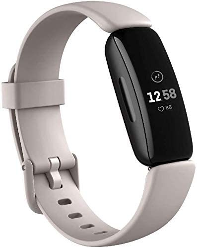 【9/7「限定」全品！なんと！55円クーポン&39shop2倍】 スマートウォッチ Fitbit Inspire2 フィットネストラッカー Lunar White 白 L/Sサイズ [並行輸入品] fitbit inspire フィットビット インスパイア 白 レディース メンズ