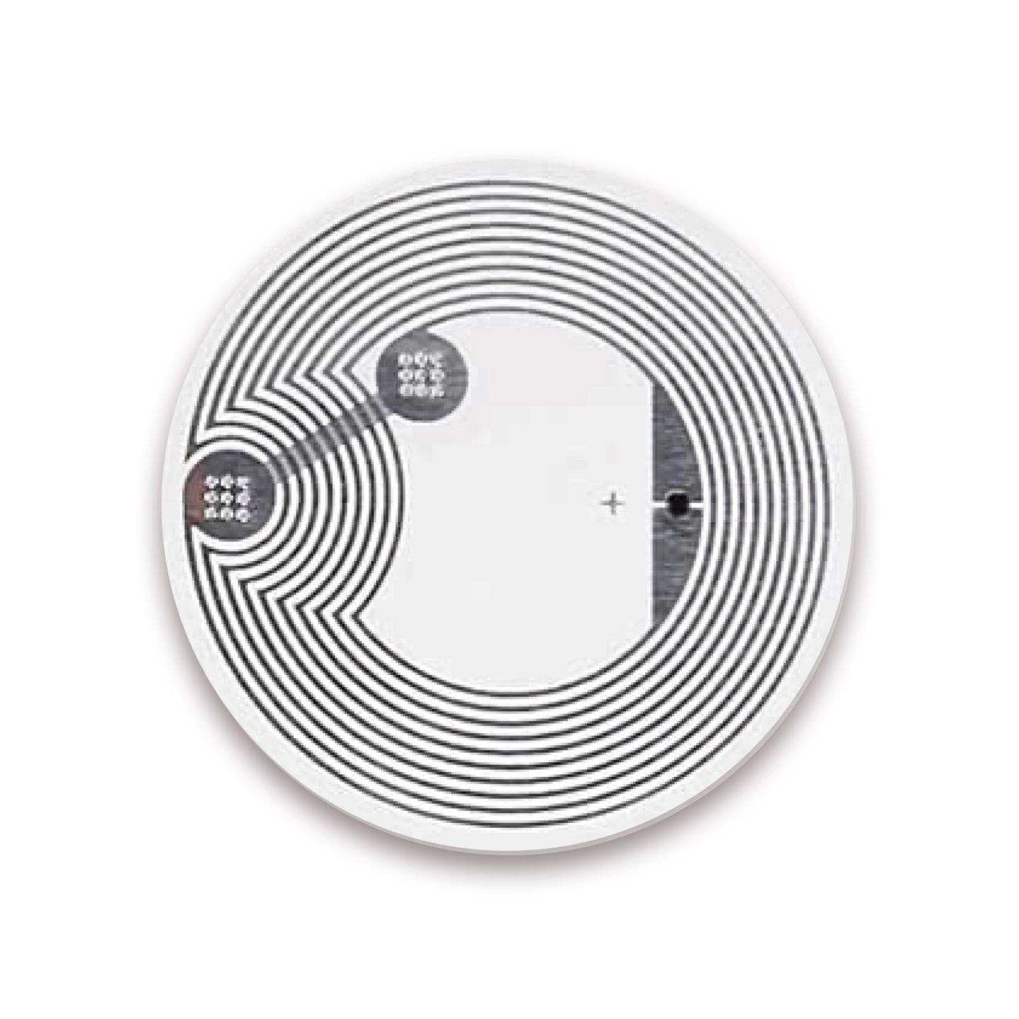 NFCタグ φ25mm ホワイト(未入力タグのみ) 1個/5個/10個/50個/100個 大王製作所