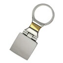 【SALE】 キーホルダー レトロ セレブリティ フラット ツートン AB-6533 デコ素材 キーリング【在庫限り】