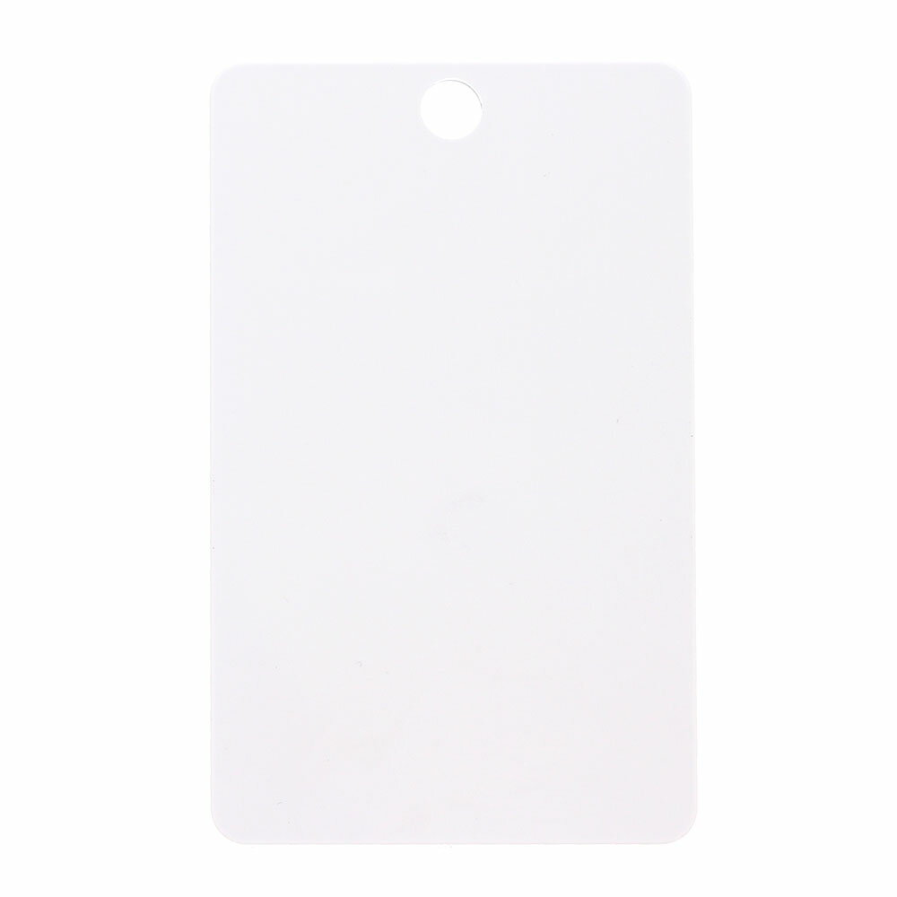 パスケース ABS製 ICカード 定期入れ プラスチック ホワイト 無地 　(1個～) 1