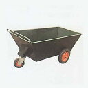 酪農用 畜産用 運搬車 【 鉄製三輪車 400リットル 】 水抜栓付 400L 三輪車 国産 3輪車 ネコ車 鉄製 飼料運搬車 畜産用品 車輪付き 荷車 キャリ...