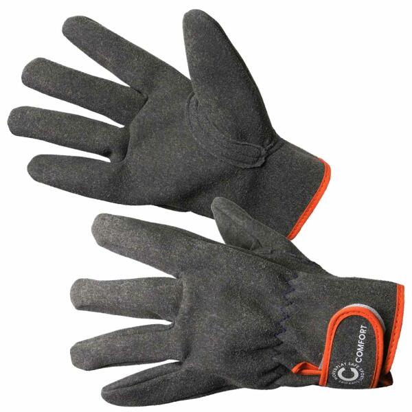 作業手袋 人工皮革手袋 マイクロファイバー コンフォート マジック 10双組 055 富士手袋工業 耐久性