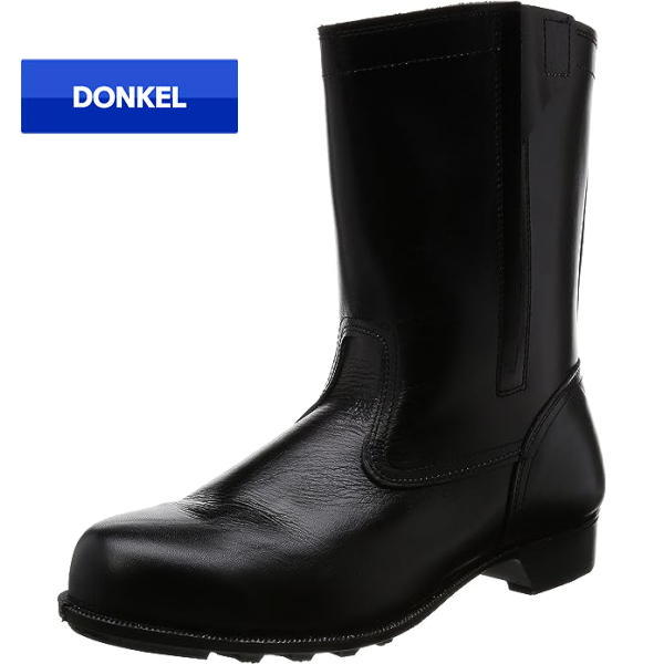 Rakuten - 安全靴 ドンケル 半長靴チャック付 606TJIS規格 牛革製 DONKEL 日本製