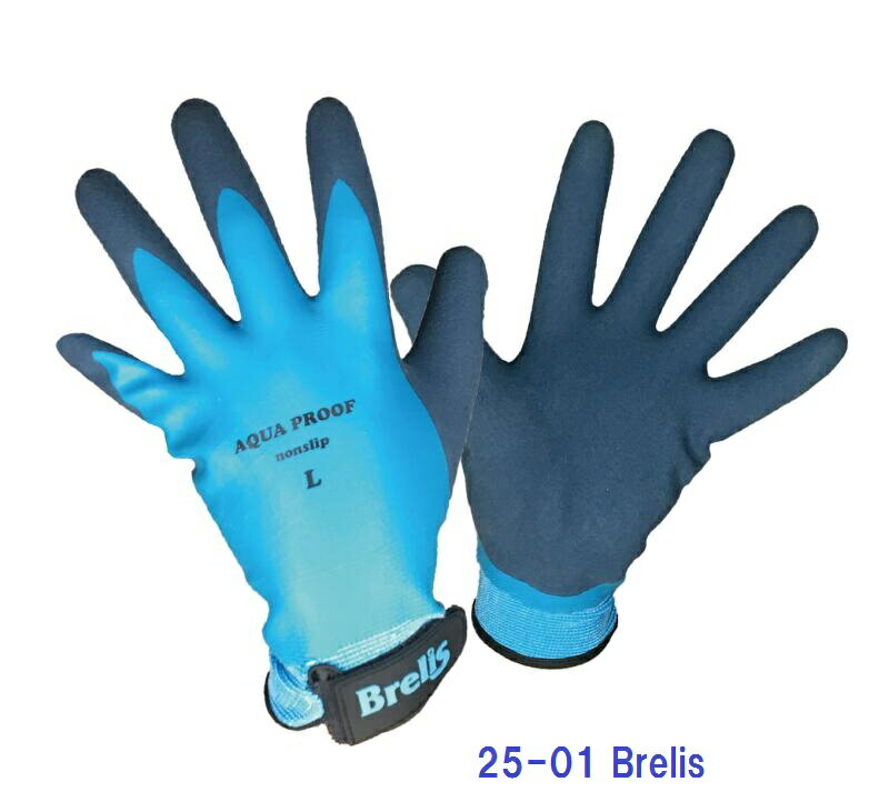 作業手袋 アクアプルーフ 10双組 25-01 オールコート手袋 富士手袋工業