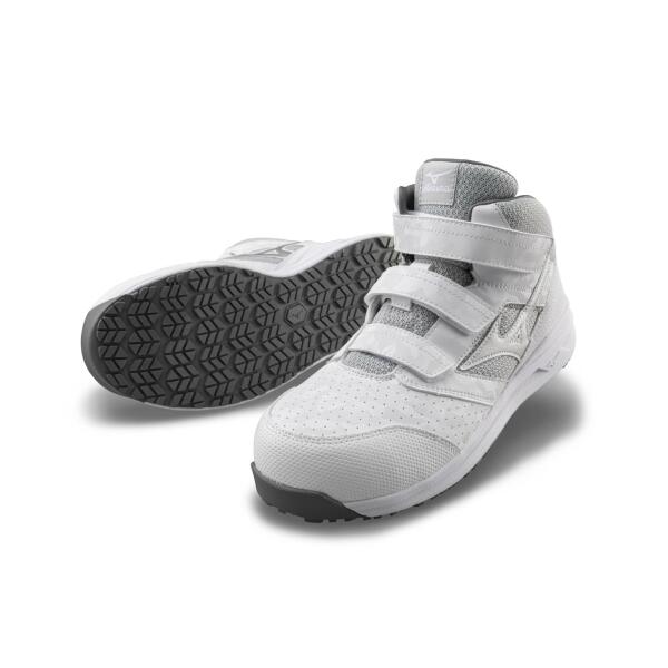 【最強配送対応 日時指定で最短配送】 安全靴 ミズノ ミドルカット マジック オールマイティ LSll 21M mizuno F1GA2200 2