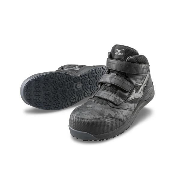 【最強配送対応 日時指定で最短配送】 安全靴 ミズノ ミドルカット マジック オールマイティ LSll 21M mizuno F1GA2200 3