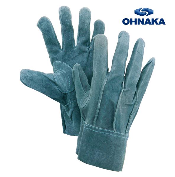 Rakuten - 牛革手袋 床革 背縫い オイル革手 洗える革手袋 103-OIL 10双組 大中産業 OHNAKA