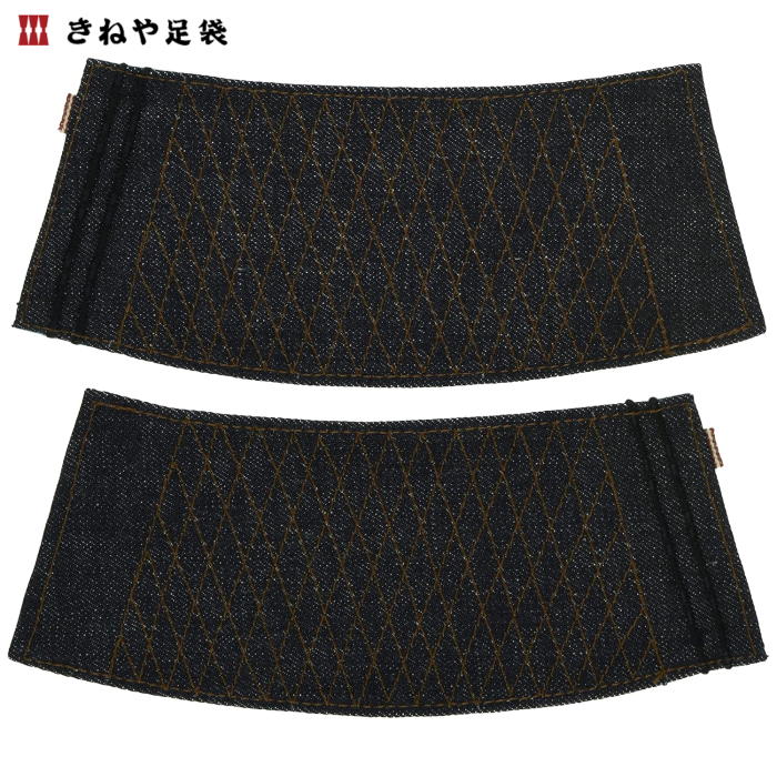 きねやの「無敵 デニム手甲 匠」は、岡山県クロキ製の14.5オンスセルビッチデニムを使用した、非常に丈夫な手甲です。細かい刺し縫いで仕上げられており、耐久性に優れています。綿100%の素材は、肌に優しく快適な着用感を提供します。手首をしっかりと保護し、作業中の安全性を高めるために設計されています。左右1組で提供され、匠の技術が光る一品です。