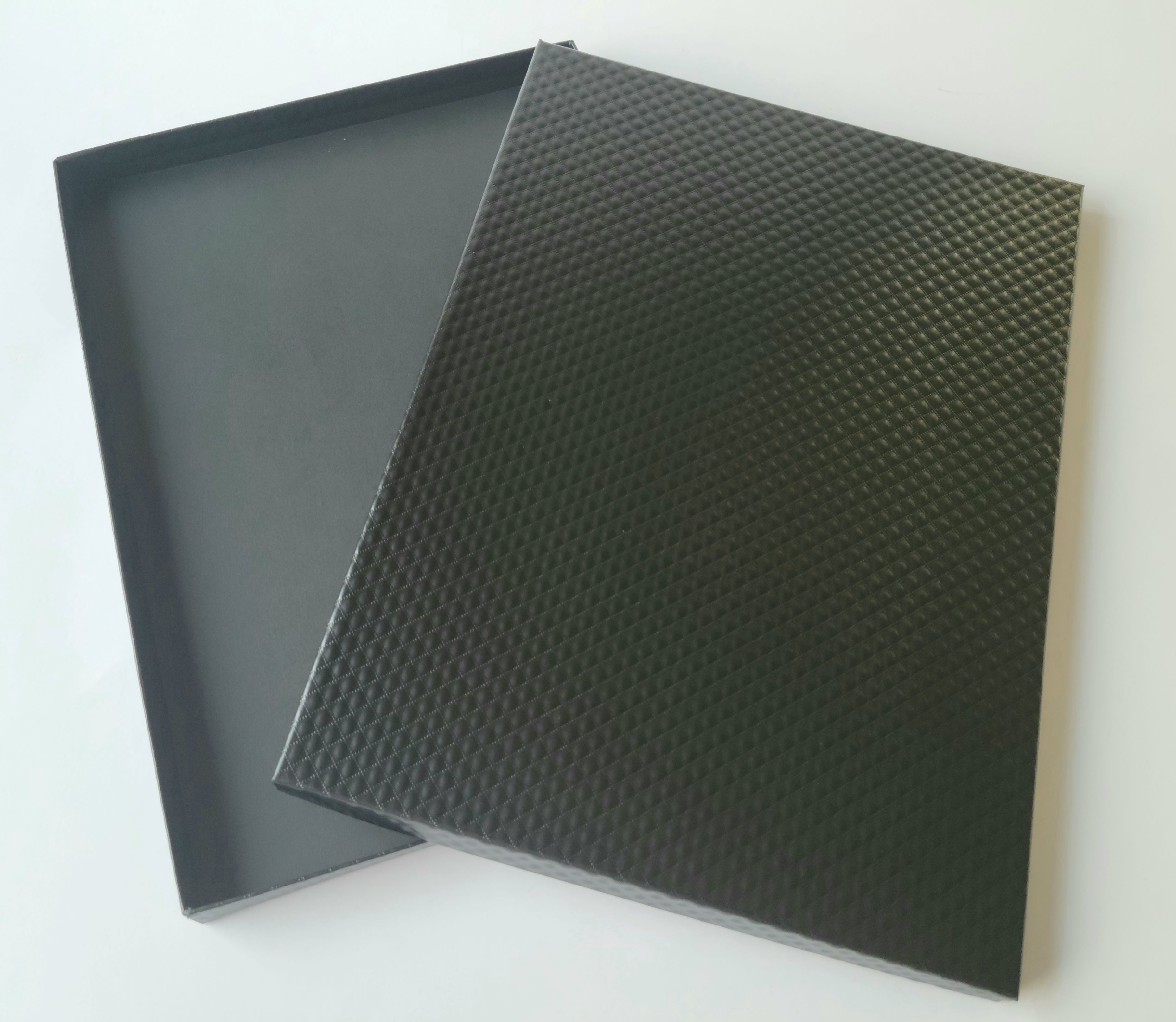 ≪楽天スーパーSALE 半額50%OFF 商品≫薄型書類箱黒X黒 A4サイズ(A4書類は勿論、A4クリアファイルもそのまま入れることができます)書類収納ケース ...