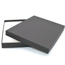 レターパックライト対応 貼り箱（ギフトボックス）黒 8個セッ