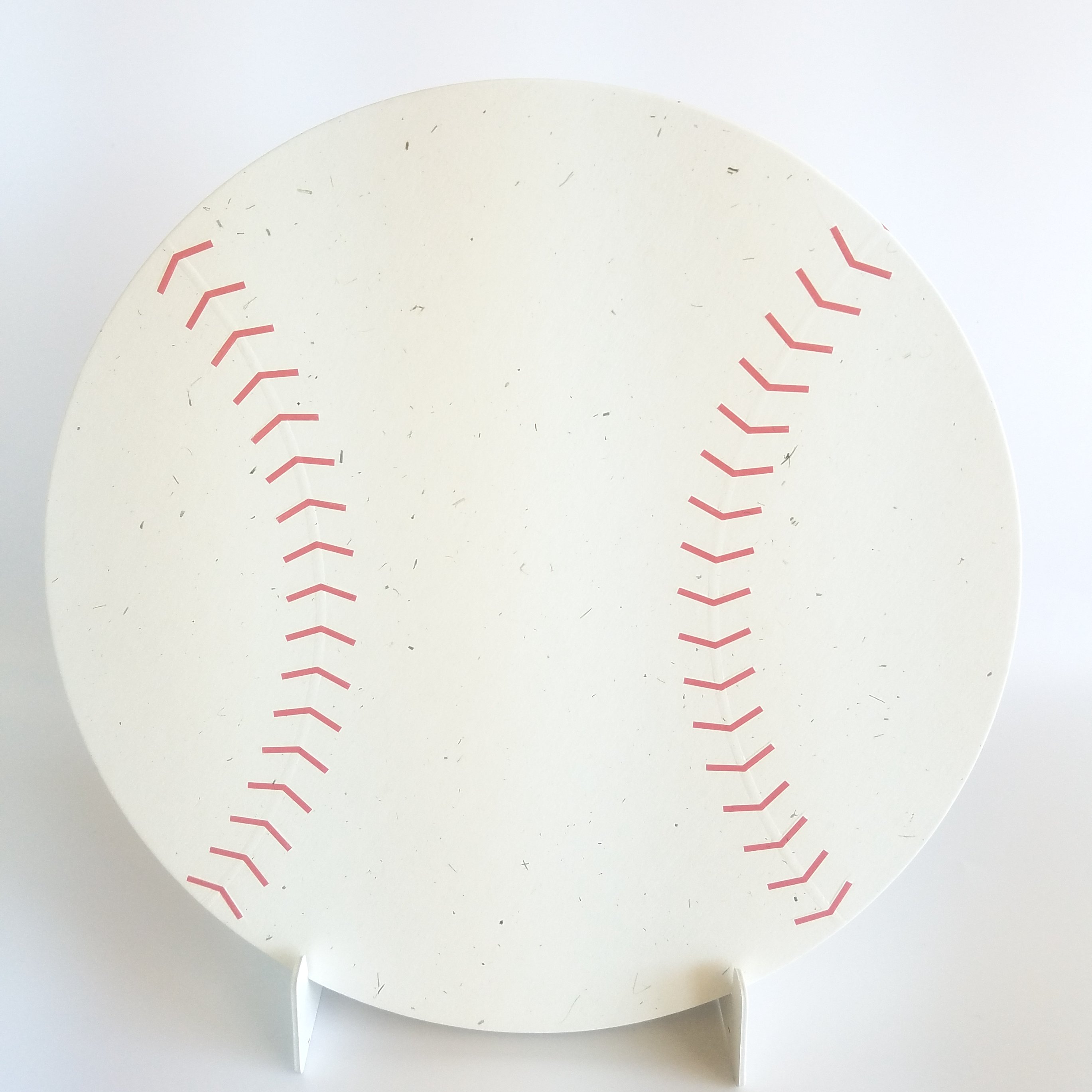 ≪楽天スーパーSALE 半額50%OFF 商品≫野球ボール型芝入り色紙寄せ書き等卒業記念品に最適環境配慮型商品(捨てる芝を利用してします)