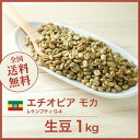 コーヒー生豆 1kg モカ レケンプティ G-4 エチオピア 送料無料 大山珈琲