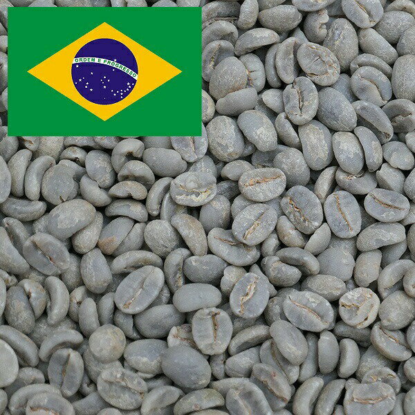 コーヒー生豆 200g ブラジル ブルボン（BRAZIL BOURBON) Qグレード ニュークロップ 送料250円で800gまで組み合わせ自由 大山珈琲