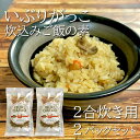 【送料無料】いぶりがっこ炊込みご飯の素/いぶりがっこ/2合炊き×2パック/メール便発送/燻製/漬物/大根/秋田【同梱不可】【代引不可】【贈答不可】【日付指定不可】