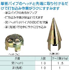 樂天商城 - 管打兄弟 弟（下）（10個入り）【建築用品】【K】
