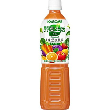 【生活雑貨】【カゴメ】野菜生活100 ペットボトル(720ml) 1食分の野菜 βカロチン やさい ジュース 健康 4901306043141【YH】