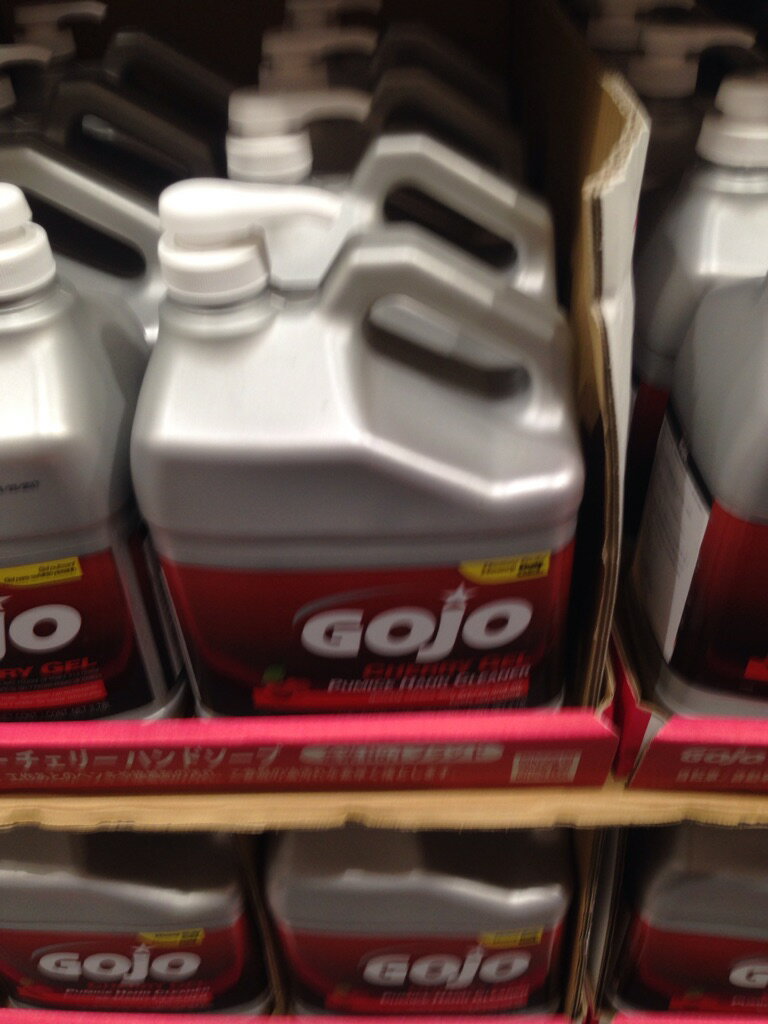 【送料無料】【生活雑貨】【コストコ】GOJO ゴージョー チェリージェル ハンドクリーナー 3.78L ポンプボトル 油汚れ 頑固な汚れ 0073852016772【Z】のサムネイル