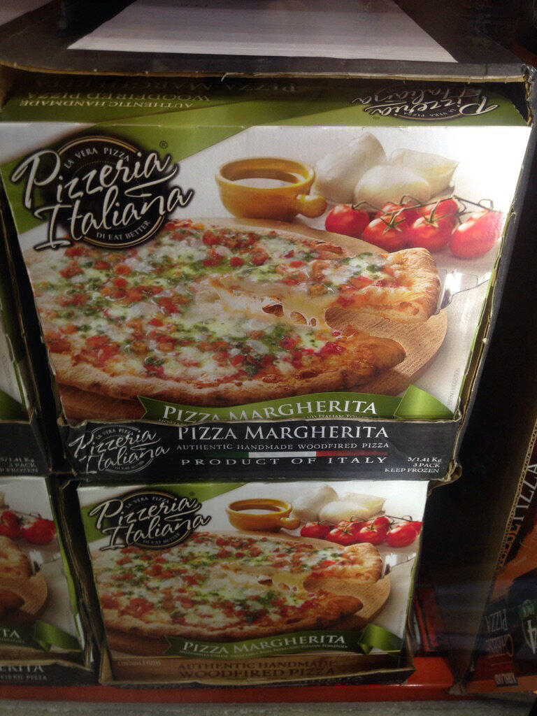 コストコ 冷凍食品 Pizzesia Italiana マルゲリータピザ　12インチ×3枚 直径約30cm 8033638291634【Z】