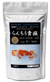 どじょう養殖研究所 F-F らんちう貴族 D(成魚用) ペレット 200g らんちゅう【DYK】