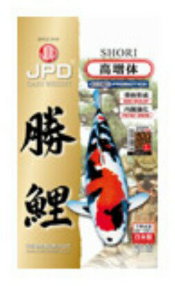 ■天然ミネラルを豊富に含んだ貝化石と化石サンゴを配合。主成分の天然カルシウムは吸着性に優れ、丈夫な骨格形成をサポートします。 ■特殊培養されたトルラ酵母を配合。トルラ酵母に含まれる機能性素材が錦鯉の肝機能をサポートし、色素の代謝を促進します。 ■錦鯉の嗜好性に優れた良質な魚粉をたっぷり配合。錦鯉の嗜好性を刺激するアミノ酸を強化配合しています。摂取量の向上により、さらに増体効率が高くなります。 原材料／魚粉・オキアミミール・小麦粉・大豆油かす・コーングルテンミール・米ぬか油かす・魚油・リン酸カルシウム・トルラ酵母・食塩・にんにく粉末・貝化石末・化石サンゴ粉末・トヨセリン・ベタイン・グリシン・アラニン・ビタミン類（ビタミンA・ビタミンD3・ビタミンE・ビタミンB1・ビタミンB2・パントテン酸・ビタミンB12・ニコチン酸・ビタミンB6・葉酸・ビオチン・パラアミノ安息香酸・イノシトール・耐熱性ビタミンC・ビタミンK3・コリン）・ミネラル類（硫酸鉄・硫酸銅・炭酸マンガン・炭酸亜鉛・炭酸コバルト・ヨウ素酸カルシウム・炭酸マグネシウム） 成分／粗たんぱく質　45.0％以上　粗脂肪　8.0％以上　粗繊維　5.0％以下　粗灰分　15.0％以下（※）　水分　11.0％以下 ※沈下性の粗灰分は16.0％以下です。■天然ミネラルを豊富に含んだ貝化石と化石サンゴを配合。主成分の天然カルシウムは吸着性に優れ、丈夫な骨格形成をサポートします。 ■特殊培養されたトルラ酵母を配合。トルラ酵母に含まれる機能性素材が錦鯉の肝機能をサポートし、色素の代謝を促進します。 ■錦鯉の嗜好性に優れた良質な魚粉をたっぷり配合。錦鯉の嗜好性を刺激するアミノ酸を強化配合しています。摂取量の向上により、さらに増体効率が高くなります。 原材料／魚粉・オキアミミール・小麦粉・大豆油かす・コーングルテンミール・米ぬか油かす・魚油・リン酸カルシウム・トルラ酵母・食塩・にんにく粉末・貝化石末・化石サンゴ粉末・トヨセリン・ベタイン・グリシン・アラニン・ビタミン類（ビタミンA・ビタミンD3・ビタミンE・ビタミンB1・ビタミンB2・パントテン酸・ビタミンB12・ニコチン酸・ビタミンB6・葉酸・ビオチン・パラアミノ安息香酸・イノシトール・耐熱性ビタミンC・ビタミンK3・コリン）・ミネラル類（硫酸鉄・硫酸銅・炭酸マンガン・炭酸亜鉛・炭酸コバルト・ヨウ素酸カルシウム・炭酸マグネシウム） 成分／粗たんぱく質　45.0％以上　粗脂肪　8.0％以上　粗繊維　5.0％以下　粗灰分　15.0％以下（※）　水分　11.0％以下 ※沈下性の粗灰分は16.0％以下です。