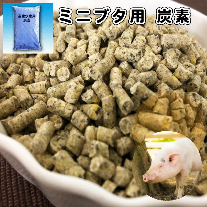 ミニブタ飼料用　配合炭素　【200g】ミニブタの健康に　飼料に添加　 脂肪減少　臭気減少　飼料効率向上　ミニブタ ペレット マイクロブタ 【DBP】