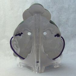 民芸品シリーズ阿吽面(後ろ)