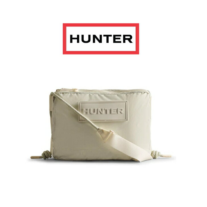 ハンター HUNTER バック HUNTER トラベル リップストップ リサイクル ナイロン ショルダーバック ホワイト 【国内正規品】のサムネイル