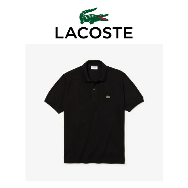 ラコステ ラコステ LACOSTE メンズ ポロシャツ ブラック L1212LJ-99 日本正規品