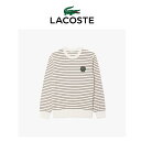 ラコステ 【あす楽】ラコステ LACOSTE メンズ セーター オーガニックコットンニットボーダーセーター AH7653-10-ITY 日本正規品