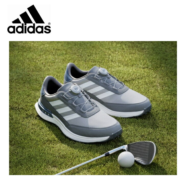 アディダス adidas メンズ ゴルフシューズ S2G SL ボア 24 IG0882 スパイクレス
