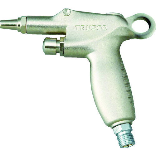 トラスコ中山 TRUSCO エアダスター ボタン式 ニップルタイプ 標準ノズル TD-10B [1-365-4664]