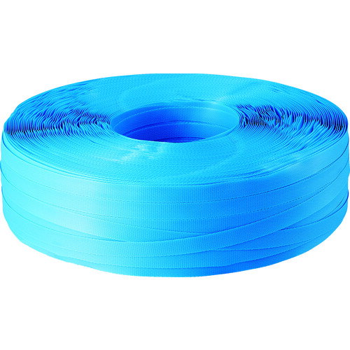 トラスコ中山 TRUSCO 封かん機用PPバンド19mm×1000m巻 青 TPPS-19-B [1-477-9681]