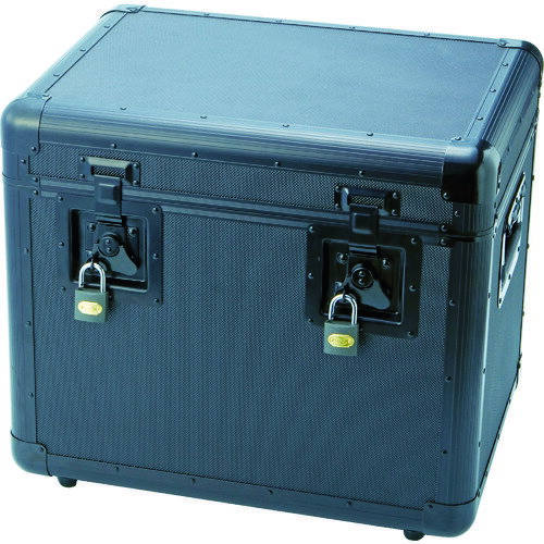 トラスコ中山 TRUSCO 万能アルミ保管箱 黒 480X360X410 TAC-480BK [1-416-2943]