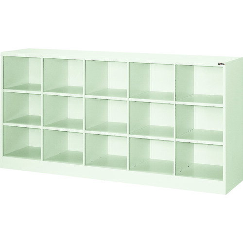 トラスコ中山 【個人宅不可】 TRUSCO スクールロッカー 15人用 1790X400XH880 KH15NG [1-520-9081]