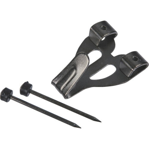 トラスコ中山 TRUSCO 石膏ボード木壁用フック 2本針 黒 FRW-1002 [1-380-7417]