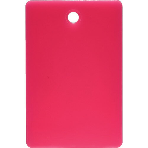 トラスコ中山 TRUSCO スチロール番号札 無地 長方形 小 45X30mm 5枚入 ピンク TRFS-P [1-363-2408]