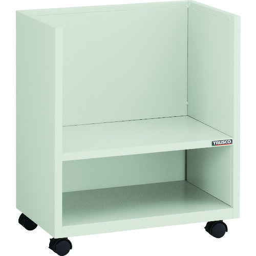 トラスコ中山 【個人宅不可】 TRUSCO 収納ケース キャスター付 オープン式（ファイル別売） BS2A-T540C [1-504-6327]