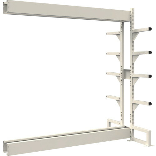 トラスコ中山 【別途送料】 【個人宅不可】 TRUSCO ボルトレス長尺保管棚M1.5 複式連結900X300XH1800 5段 VRM1.56335BW [1-538-6652]