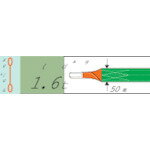 トラスコ中山 TRUSCO ベルトスリング JIS3等級 両端アイ形 50mmX9.5m G50-95 [1-124-2082]