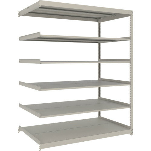 トラスコ中山 【別途送料】 TRUSCO スチールラック 薄板ラック（棚板分割タイプ、耐荷重100Kg）1500×87..